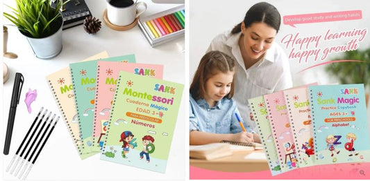 KIT DE LIBROS CALIGRAFIA PARA ESCRITURA